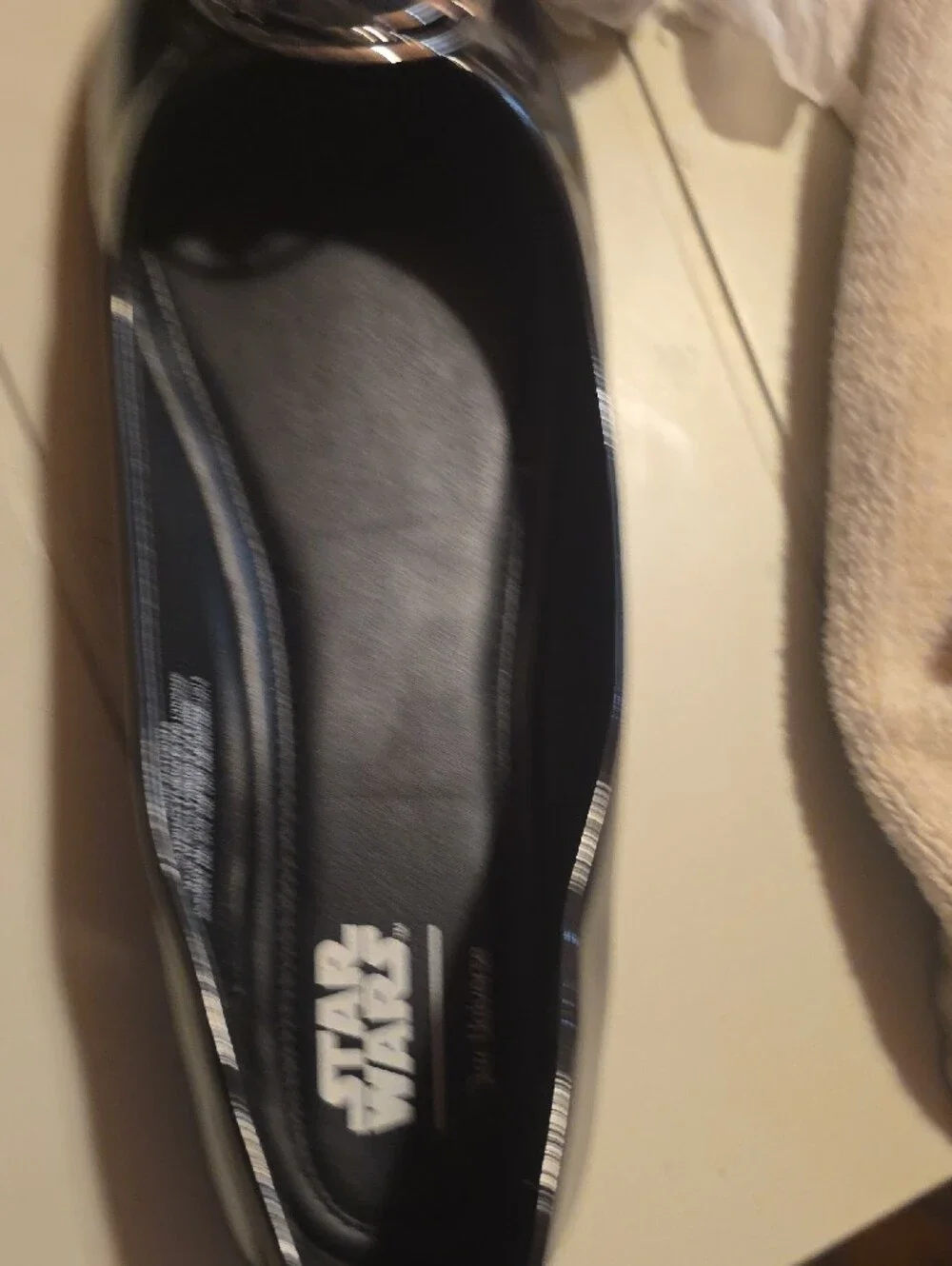 Star Wars Galactic Empire Patent Leather Flats Size 8